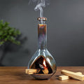 Handmade Ceramic Sage Holder, Mini Chiminea Sage Burning Smudging Bowl